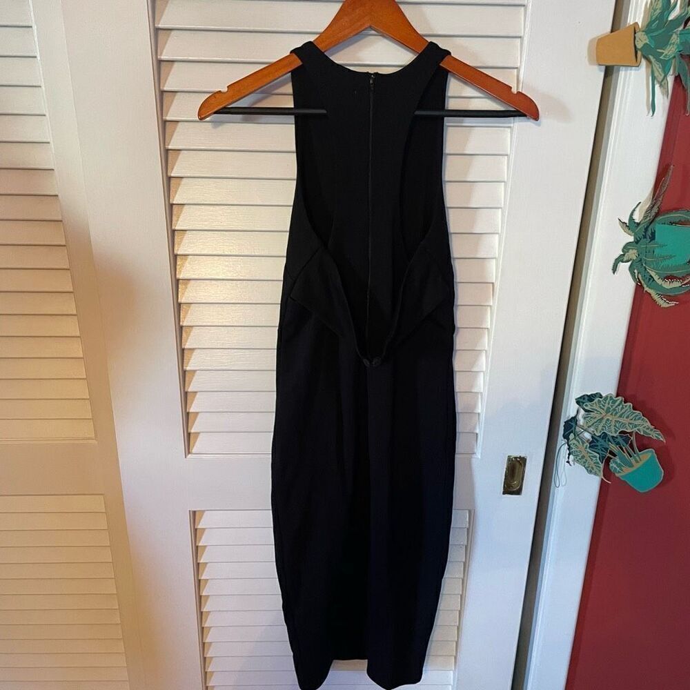 Felicity & Coco | Black Curvy Pencil Dress Xs - image 5